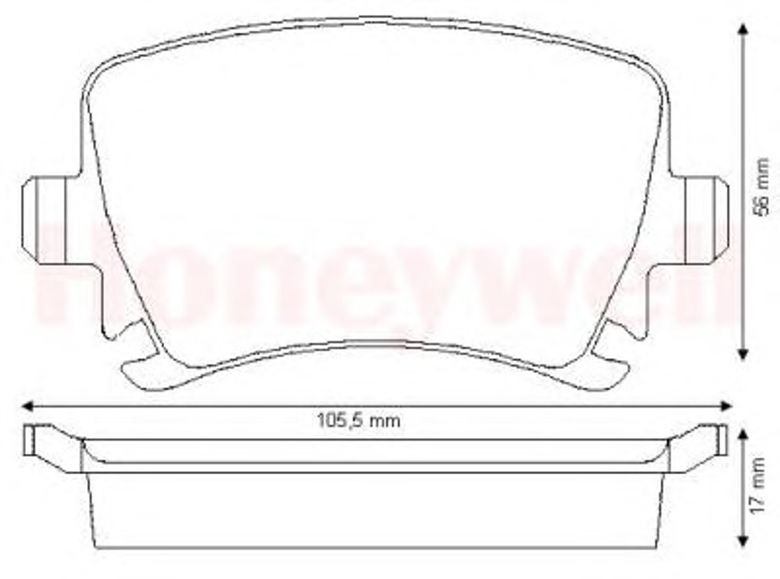 Колодки тормозные дисковые JURID 573158J