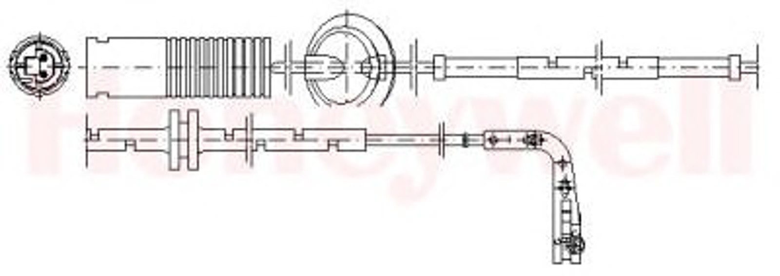 Датчик износа тормозных колодок JURID 581358
