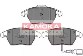 Комплект тормозных колодок дисковый тормоз KAMOKA JQ1013282