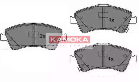 Колодки тормозные дисковые KAMOKA JQ1018094