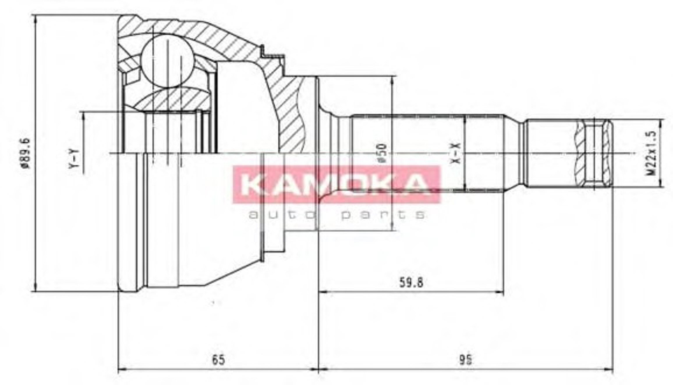 Шрус KAMOKA 6248