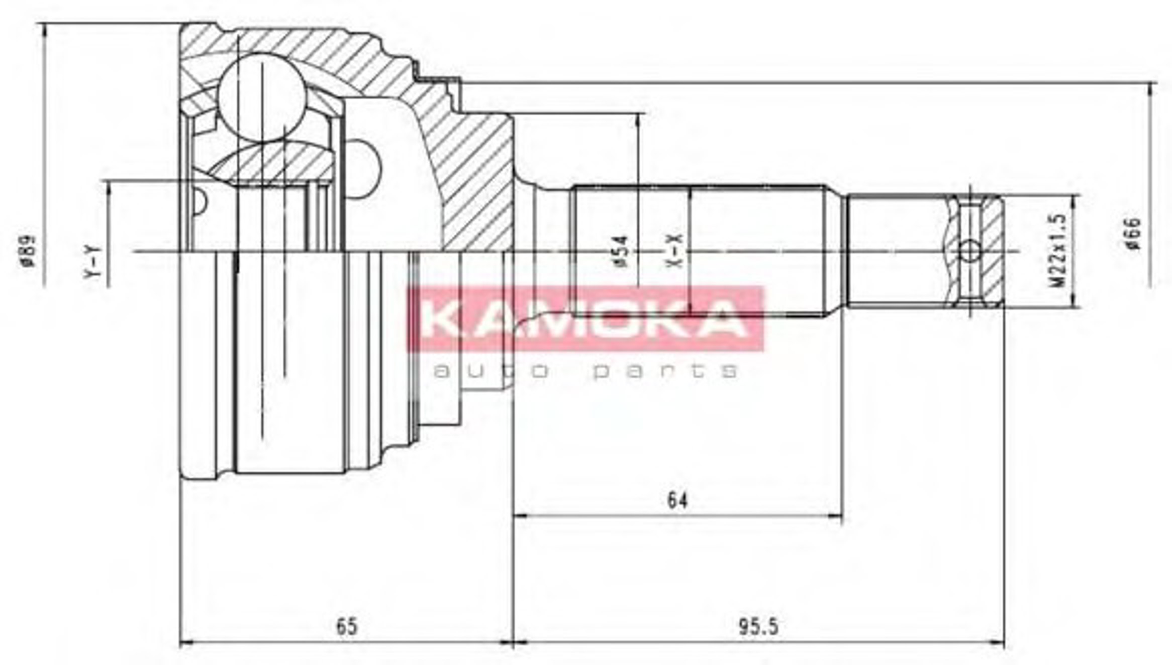 Шрус KAMOKA 6618