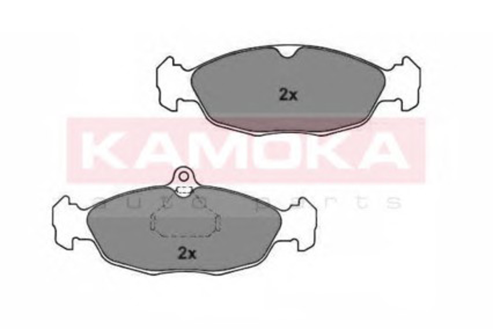 Колодки тормозные дисковые комплект KAMOKA JQ1011464