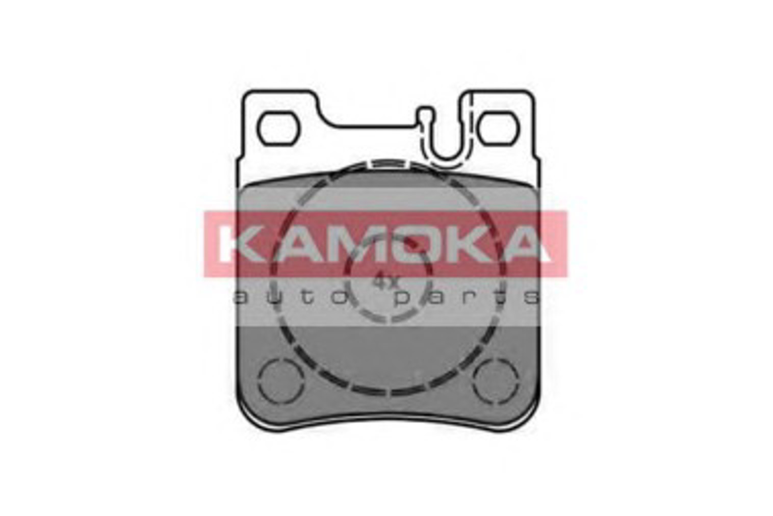 Колодки тормозные дисковые задняяпередняя комплект KAMOKA JQ1011598