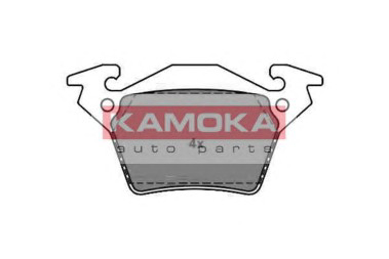 Колодки тормозные дисковые комплект KAMOKA JQ1012610