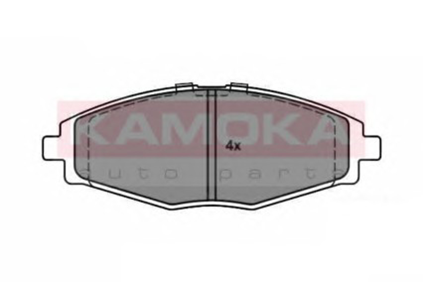 Колодки тормозные дисковые KAMOKA JQ1012674