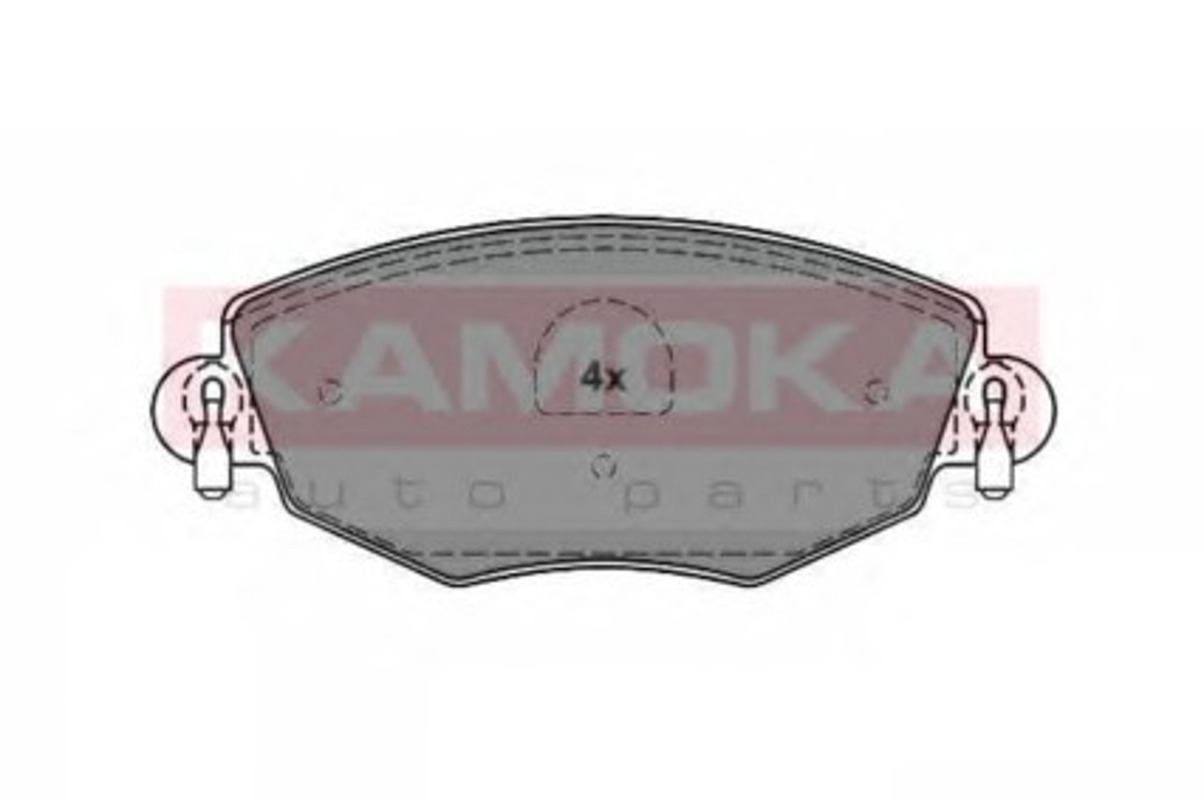 Колодки тормозные дисковые KAMOKA JQ1012850