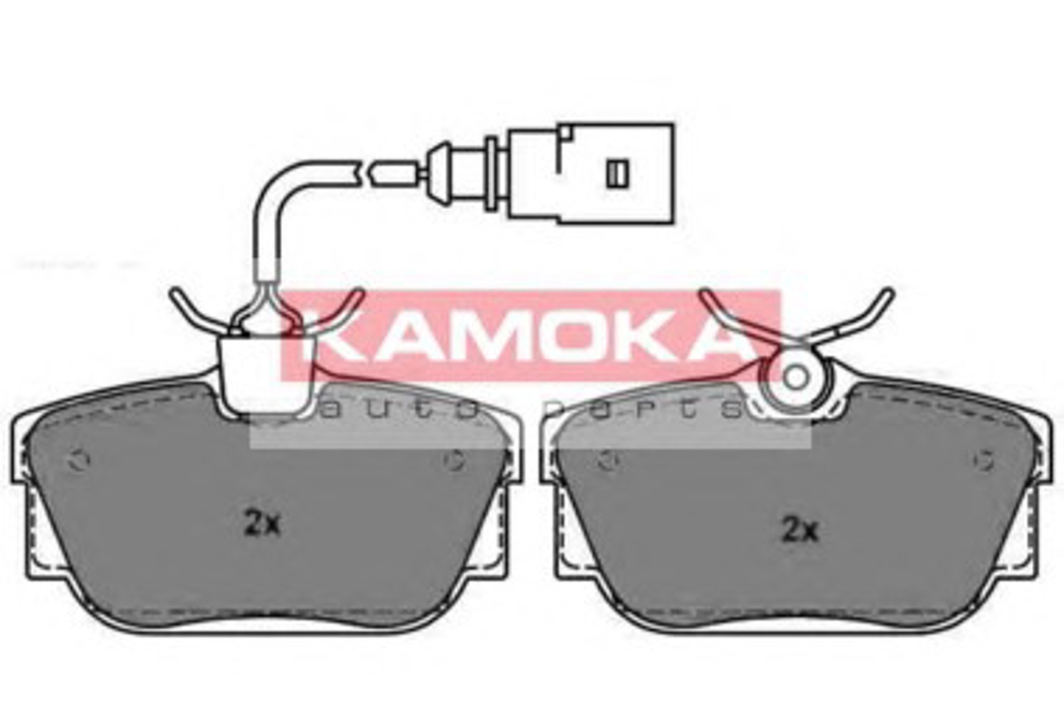 Колодки тормозные дисковые KAMOKA JQ1012964