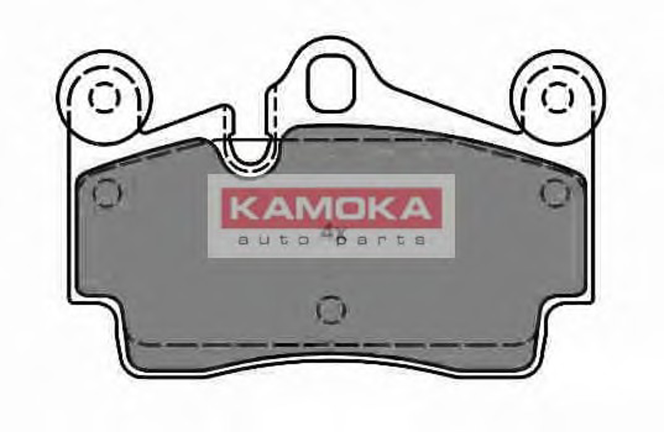 Колодки тормозные дисковые KAMOKA JQ1013254