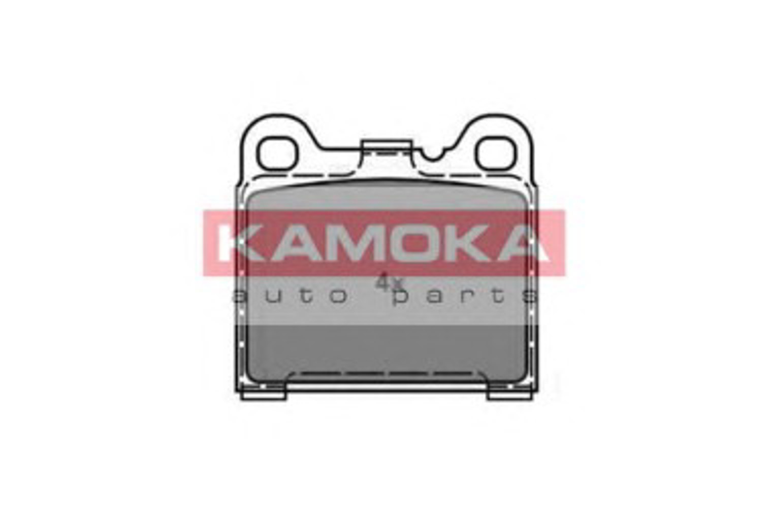 Колодки тормозные дисковые KAMOKA JQ1014