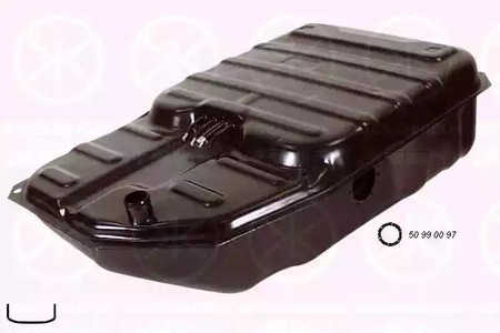 Бак топливный KLOKKERHOLM 5039008
