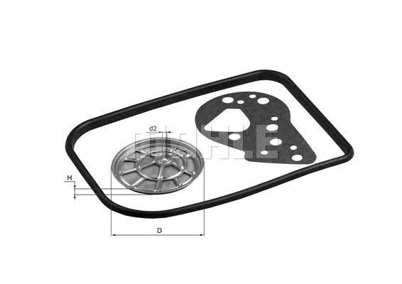 Фильтр акпп MAHLE/KNECHT HX82D