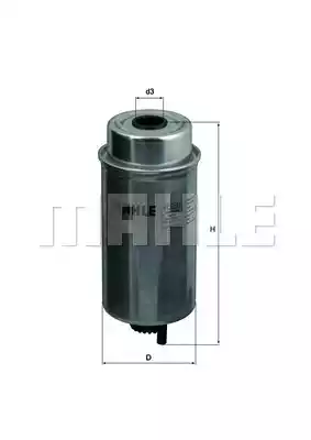 Топливный фильтр MAHLE/KNECHT KC227