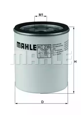 Топливный фильтр MAHLE/KNECHT KC238D