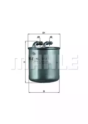 Топливный фильтр MAHLE/KNECHT KL313