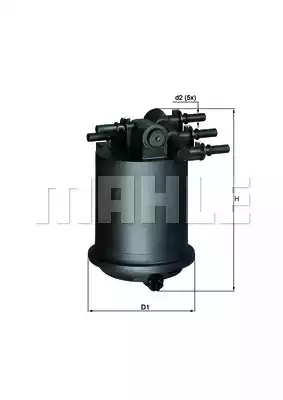 Топливный фильтр MAHLE/KNECHT KL414