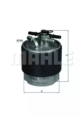 Топливный фильтр MAHLE/KNECHT KL440/18