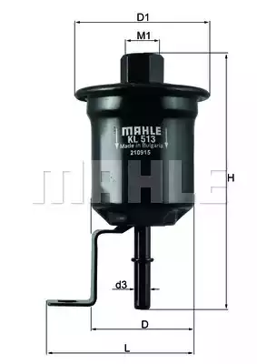 Топливный фильтр MAHLE/KNECHT KL513