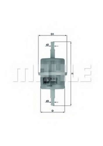 Фильтр топливный MAHLE/KNECHT KL63OF