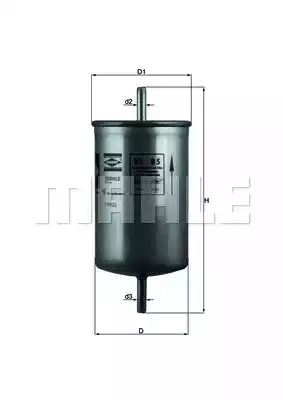 Топливный фильтр MAHLE/KNECHT KL85