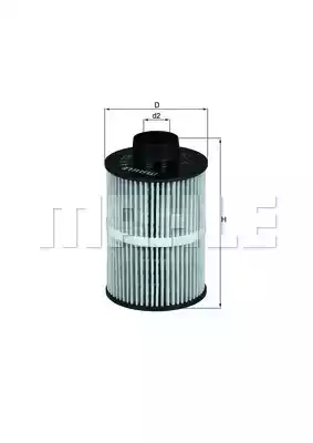 Топливный фильтр MAHLE/KNECHT KX208D