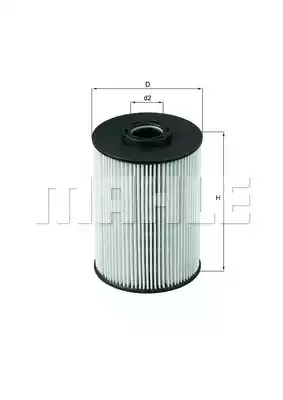 Топливный фильтр MAHLE/KNECHT KX211D
