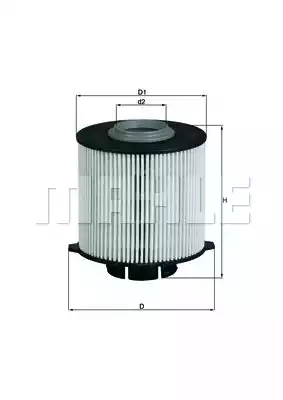 Топливный фильтр MAHLE/KNECHT KX265D