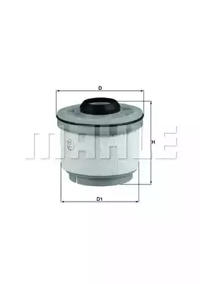 Топливный фильтр MAHLE/KNECHT KX268D