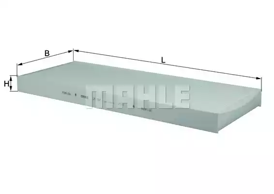 Салонный фильтр MAHLE/KNECHT LA167