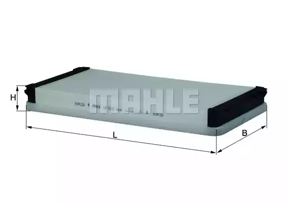 Фильтр воздуха во внутренном пространстве MAHLE/KNECHT LA32/3
