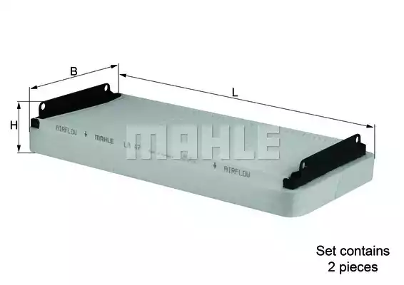 Салонный фильтр MAHLE/KNECHT LA47/S