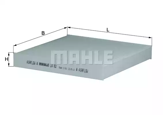 Салонный фильтр MAHLE/KNECHT LA82