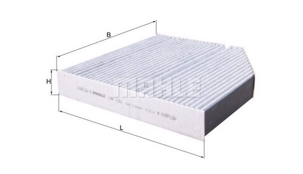 Салонный фильтр MAHLE/KNECHT LAK1161