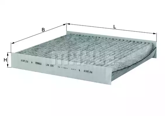 Салонный фильтр MAHLE/KNECHT LAK220