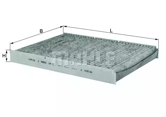 Салонный фильтр MAHLE/KNECHT LAK63