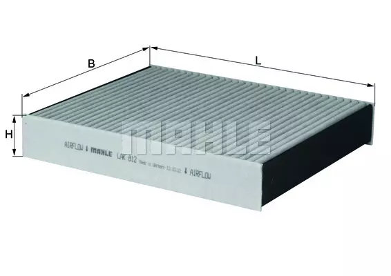 Салонный фильтр MAHLE/KNECHT LAK812