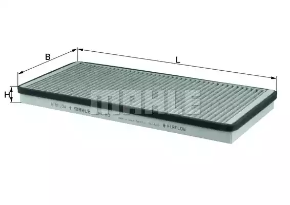 Салонный фильтр MAHLE/KNECHT LAK83