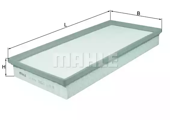 Воздушный фильтр MAHLE/KNECHT LX1004