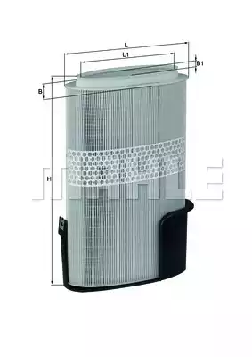 Воздушный фильтр MAHLE/KNECHT LX1009/6