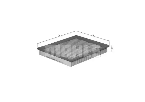 Воздушный фильтр MAHLE/KNECHT LX1272