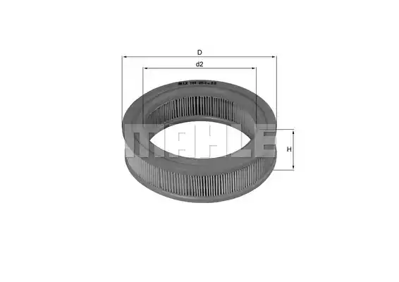 Воздушный фильтр MAHLE/KNECHT LX144
