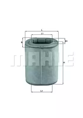 Воздушный фильтр MAHLE/KNECHT LX1460