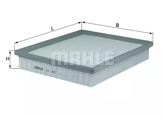 Воздушный фильтр MAHLE/KNECHT LX1467