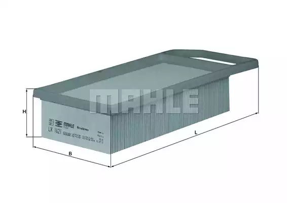 Воздушный фильтр MAHLE/KNECHT LX1621