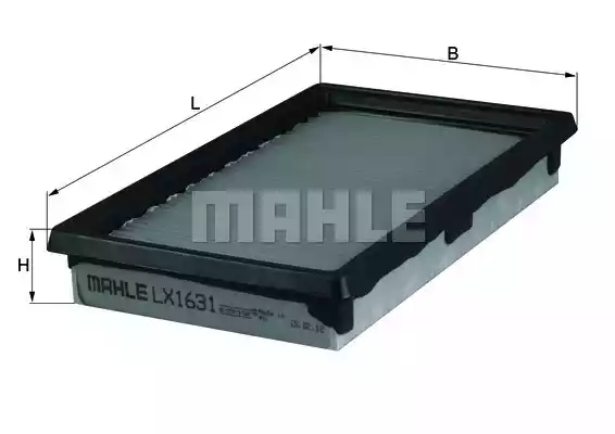 Воздушный фильтр MAHLE/KNECHT LX1631