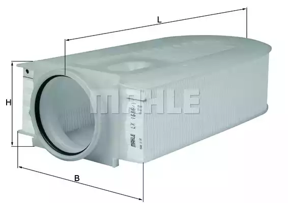 Воздушный фильтр MAHLE/KNECHT LX1686/1