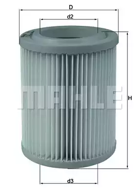 Воздушный фильтр MAHLE/KNECHT LX1768