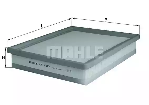 Воздушный фильтр MAHLE/KNECHT LX1817