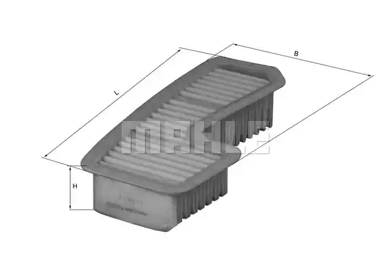 Воздушный фильтр MAHLE/KNECHT LX1936