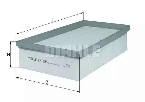 Воздушный фильтр MAHLE/KNECHT LX1983